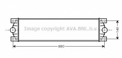 AVA QUALITY COOLING rt4359 -  Интеркулер